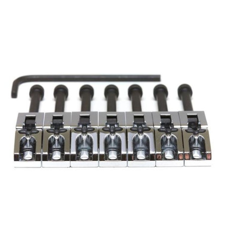 String Saver Floyd Rose Style Chrome 7Pcs