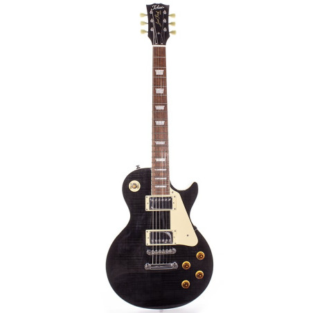 LP Style Flame See Through Black