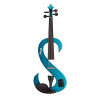 Violino 4/4 elettrico blu metallizzato