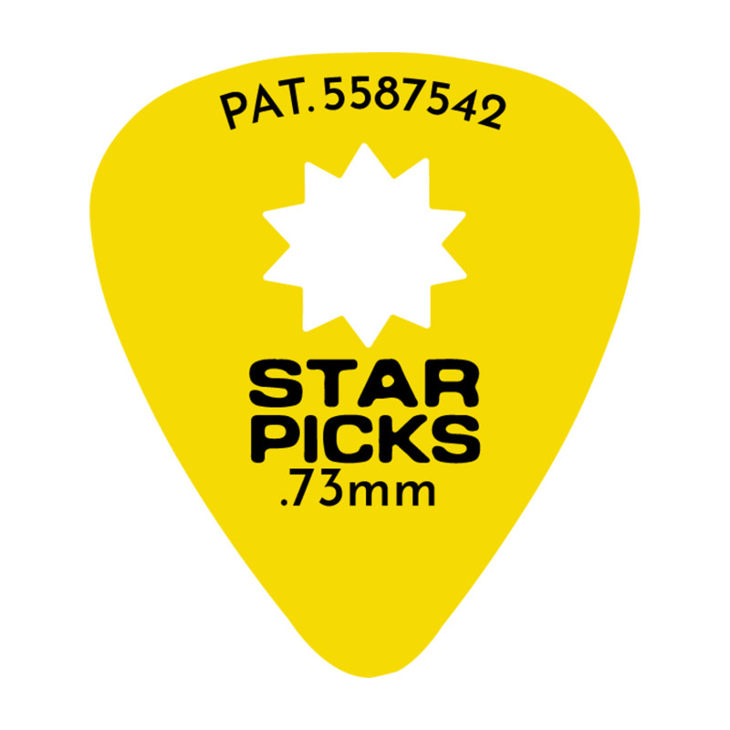 Plettri 0,73 giallo Refil 72pcs