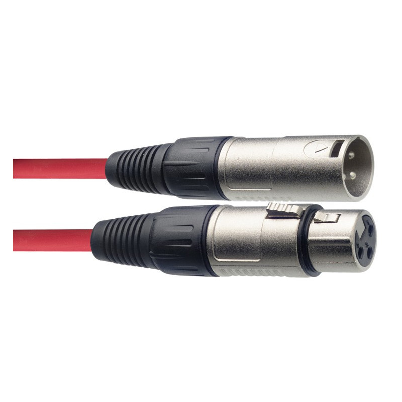 Cavo microfono 6m Xlr F/Xlr M