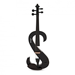 Viola 4/4 elettrica nera