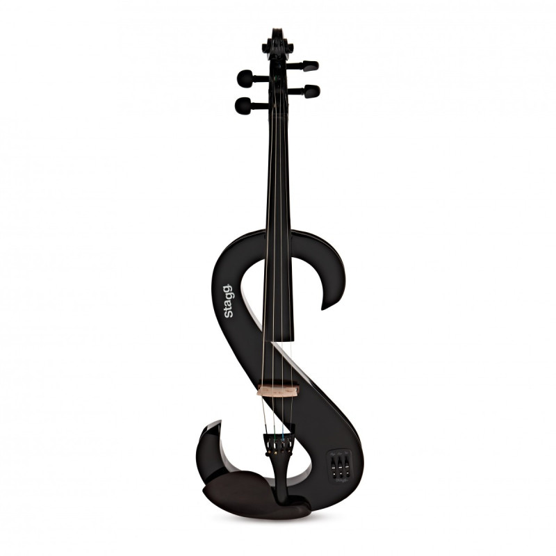Viola 4/4 elettrica nera