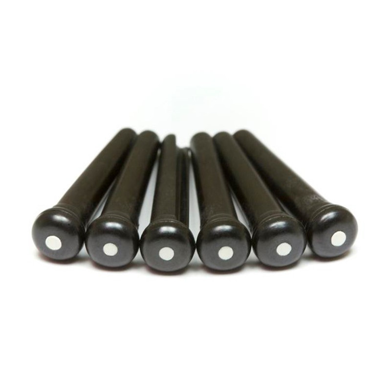 Piroli Traditional Black/White Dot 2mm 6pcs