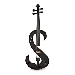 Violino 4/4 elettrico nero