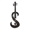 Violino 4/4 elettrico nero