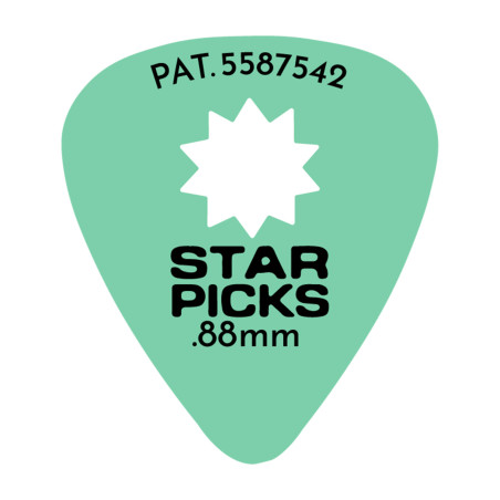 Plettri 0,88 verde Refil 72pcs