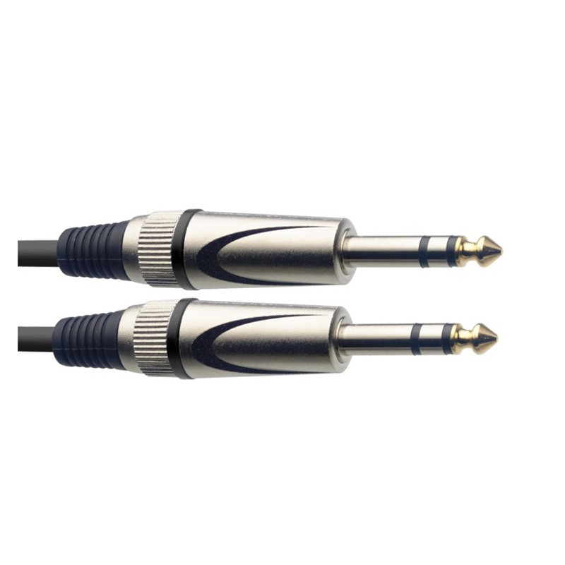 Cavo audio 3m Jack 6,3 M ST/Jack 6,3 M ST
