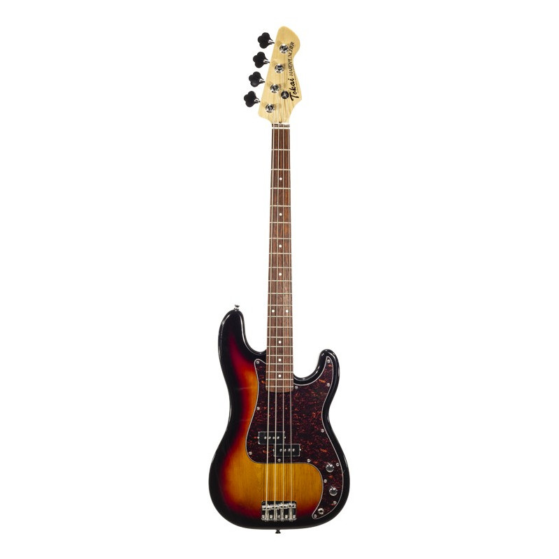 P Bass Style Yellow Sunburst