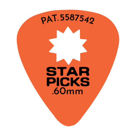 Plettri 0,60 arancio Refil 72pcs