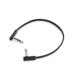Flat Patch TRS Cable Black...