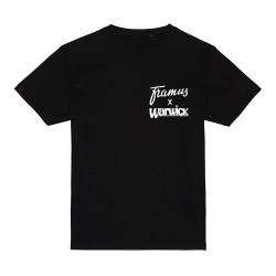 T-Shirt nera con logo...