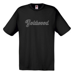 T-Shirt GoldWood nera -...