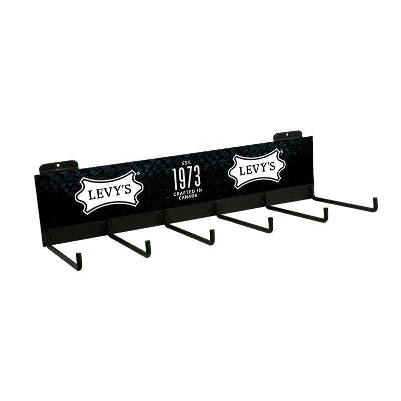 Espositore Levys per slat wall/wall
