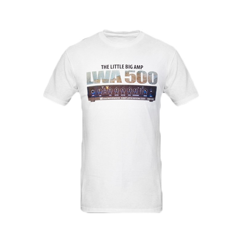 T-Shirt bianca Warwick The Little Big Amp Tg.S