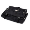 Borsa Stagg nera con tracolla