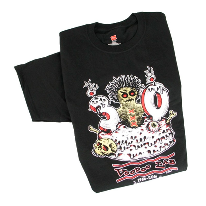 T-Shirt Voodoolab nera Tg.L