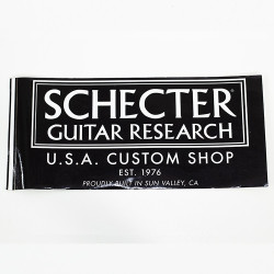 Adesivo nero Schecter con...
