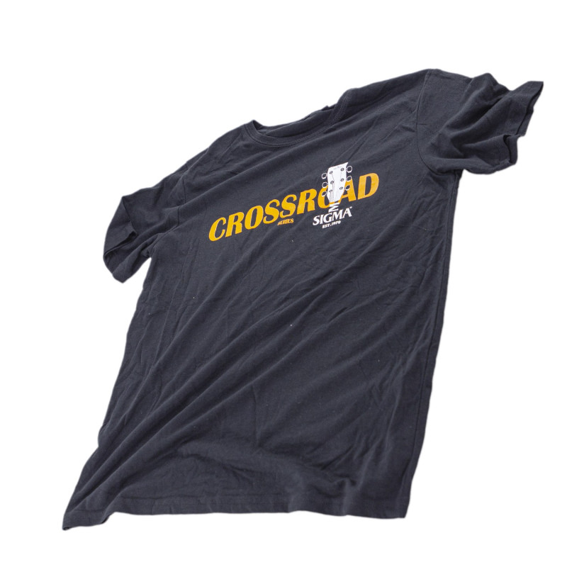 T-Shirt Sigma Crossroads nera Tg.L