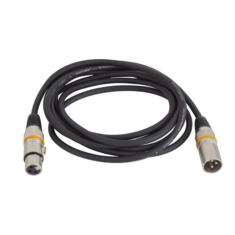 Cavo Microfono 3m 1x Xlr F/1x Xlr M