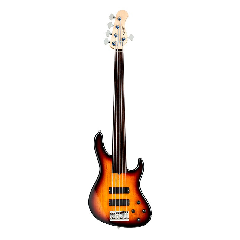 MetroLine Bass 5 24 Modern Fretless Vin. Sunb.