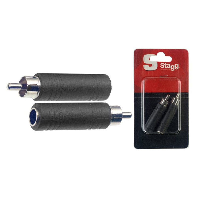 Adattatore 1xJack F 6,3 MO/1xRca M Cnf.2pcs