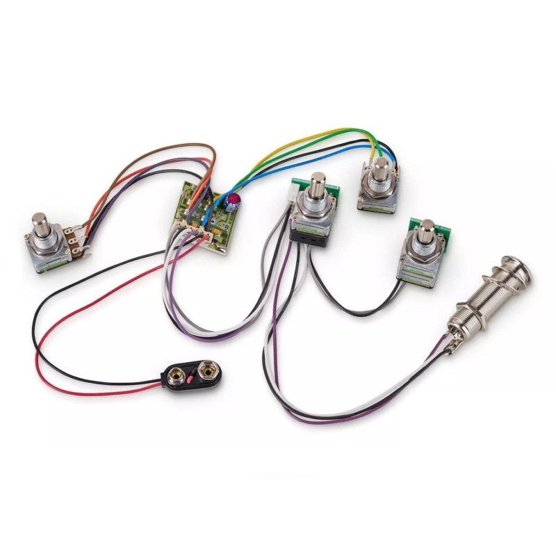 Elettronica attiva BEC 2 per pickup passivi