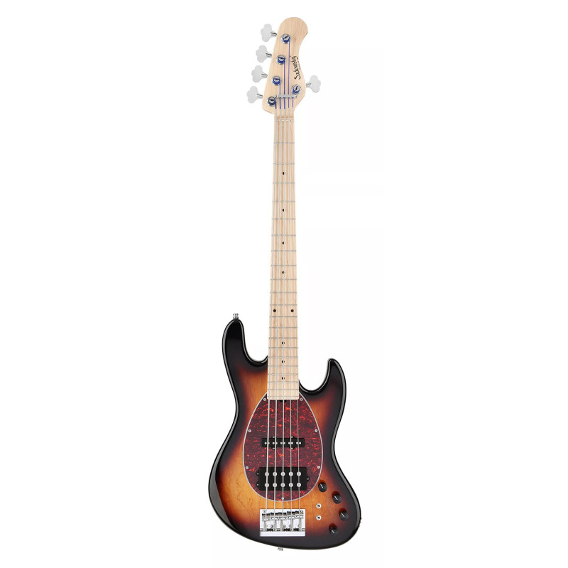 MetroLine MJ Bass 5 21 Vintage Sunburst