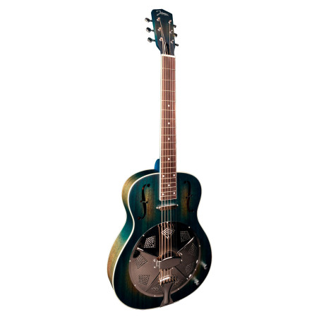 Chitarra resofonica wood elettrificata
