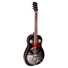 Chitarra resofonica wood elettrificata
