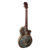 Chitarra resofonica metal elettrificata cutaway