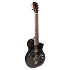 Chitarra resofonica metal elettrificata cutaway