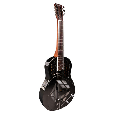 Chitarra resofonica metal elettrificata square nec