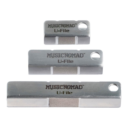 Fret Leveler - Diamond U-File Single Frets Set 3pc