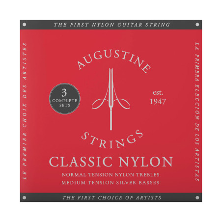 Classic Red Medium Tension Muta 3 Pack