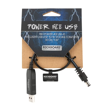 Intelligent USB-A 5V/9V Voltage Converter 30cm