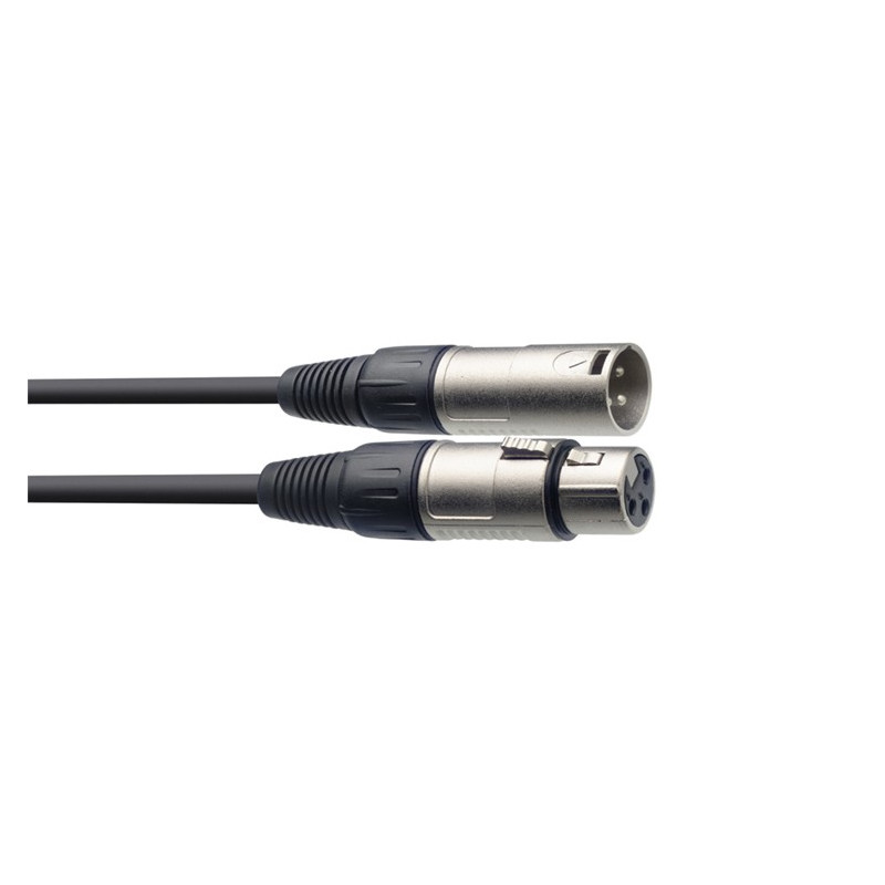 Cavo microfono 0,6m Xlr F/Xlr M