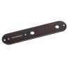 Control Panel Tele Style Black Chrome