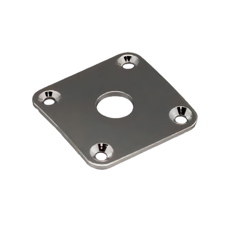 Jack Cover Quadrata Black Chrome