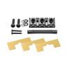 Locking Nut 6 Corde Black Chrome