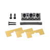 Locking Nut 6 Corde Black Chrome