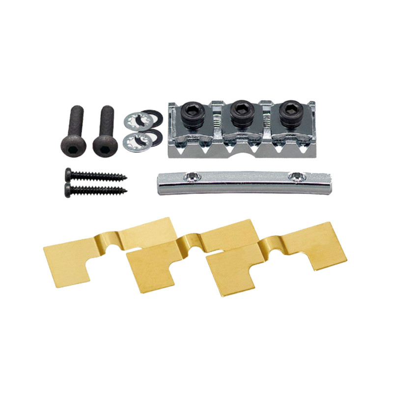 Locking Nut 6 Corde Lefty Chrome