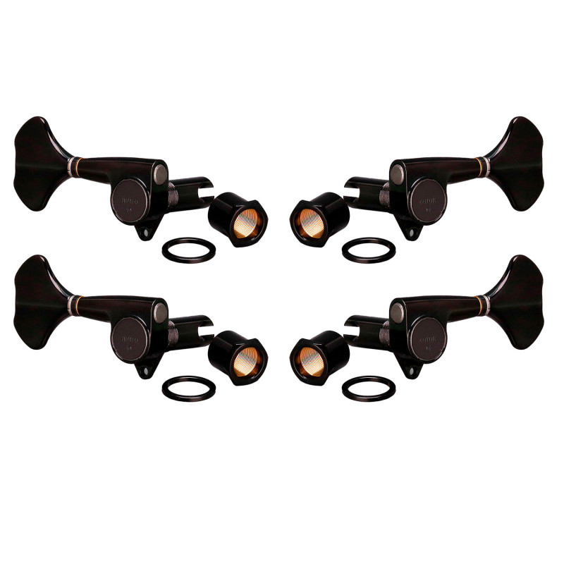 Meccaniche Basso 2L+2R Black