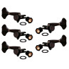 Meccaniche Basso 3L+2R Black
