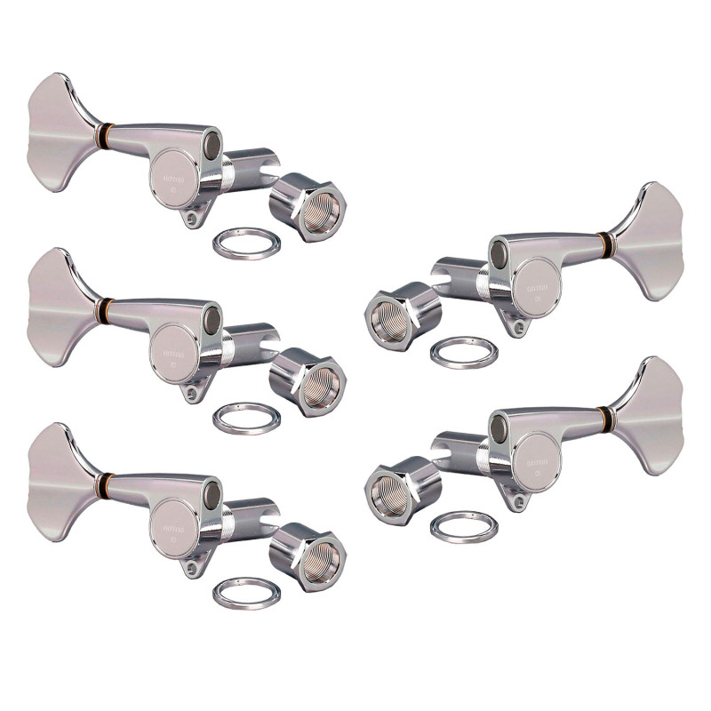 Meccaniche Basso 3L+2R Chrome