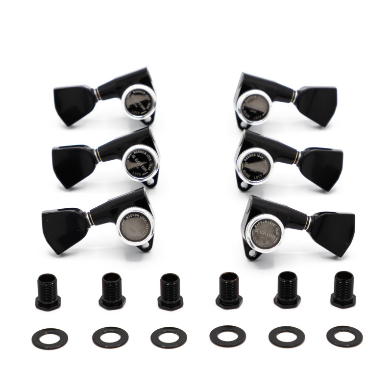 Meccaniche Locking 3L+3R Black