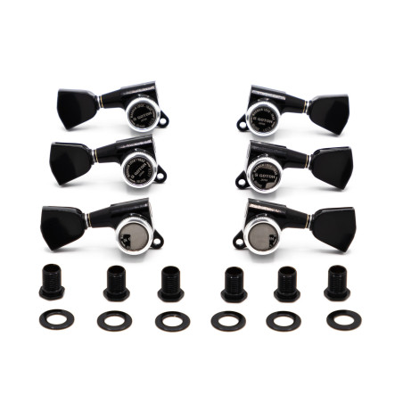 Meccaniche Locking 3L+3R Black