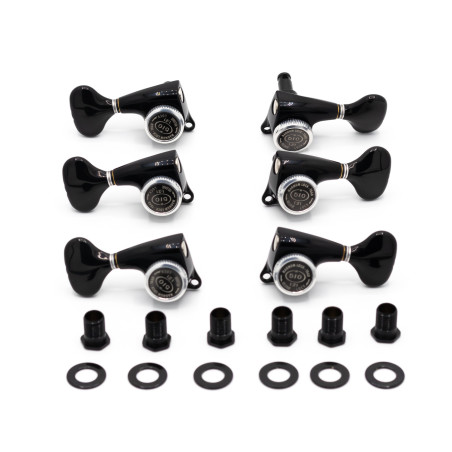 Meccaniche Locking 3L+3R Black