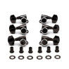 Meccaniche Locking 3L+3R Black Chrome