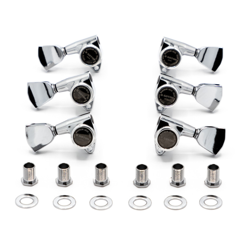 Meccaniche Locking 3L+3R Chrome